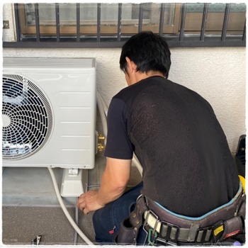 エアコン工事のプロ